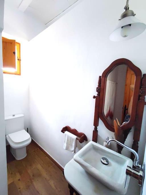 Casa Can Lluc Con Piscina, Jardin Y Vista Al Campo Sant Miquel De Balansat Exterior foto