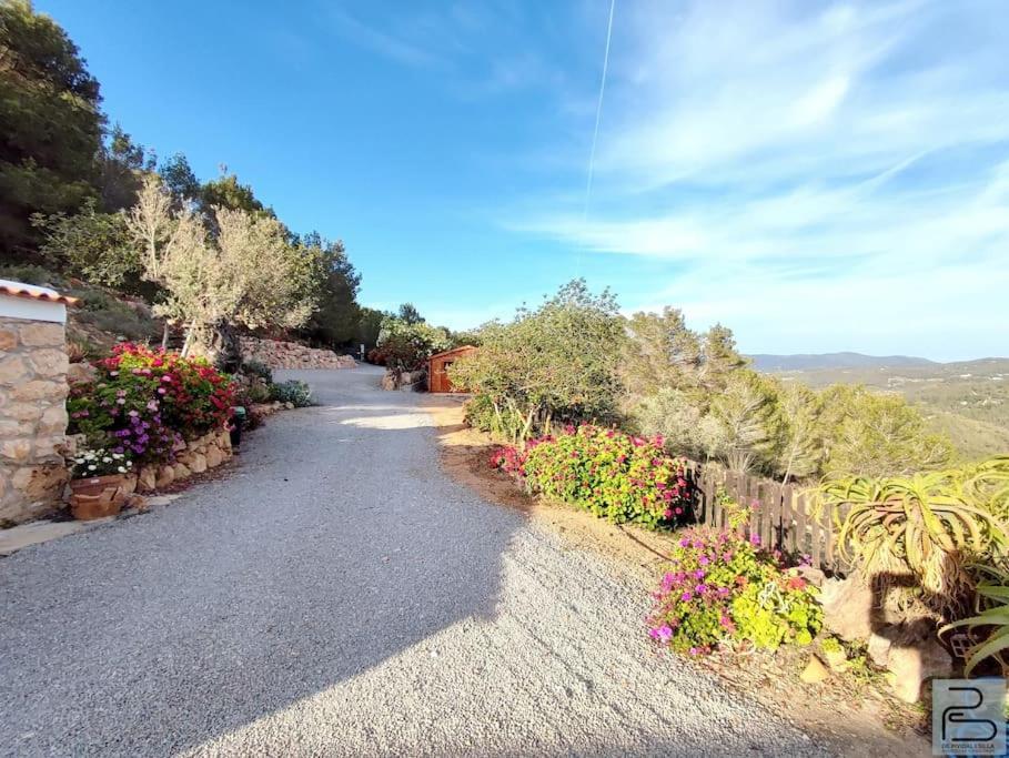 Casa Can Lluc Con Piscina, Jardin Y Vista Al Campo Sant Miquel De Balansat Exterior foto
