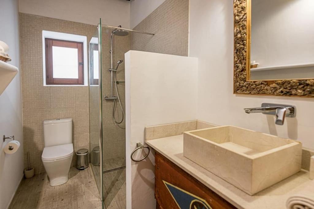 Casa Can Lluc Con Piscina, Jardin Y Vista Al Campo Sant Miquel De Balansat Exterior foto